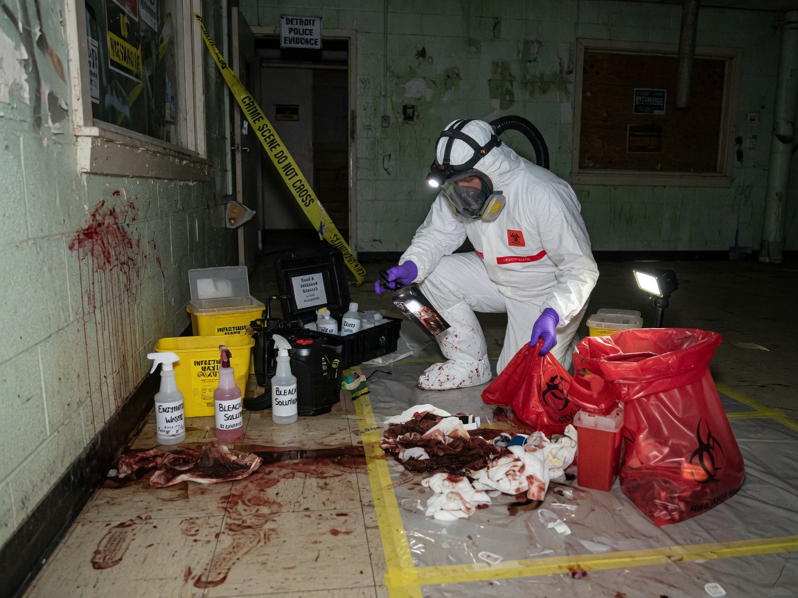Blood & Biohazard Removal in Detroit, MI