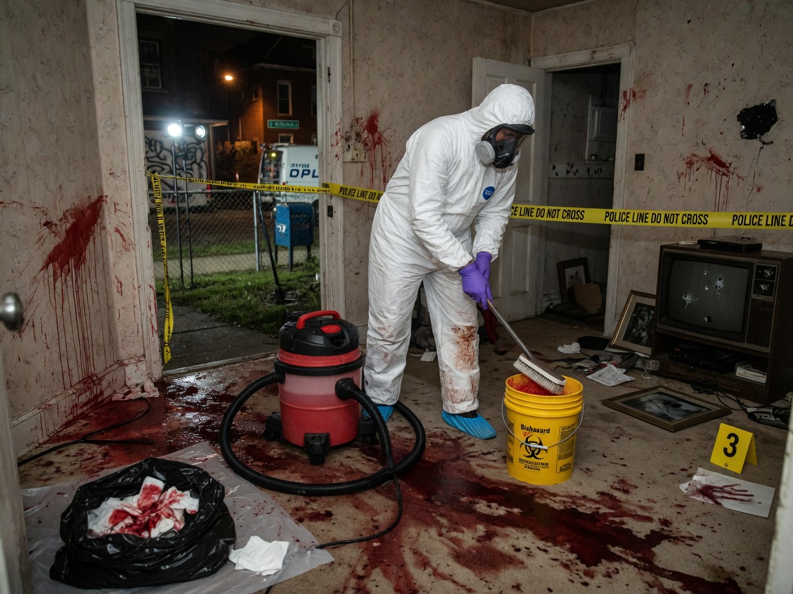 Homicide Cleanup in Palmer Woods