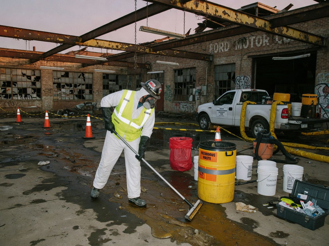Industrial Accident Cleanup in Detroit, MI