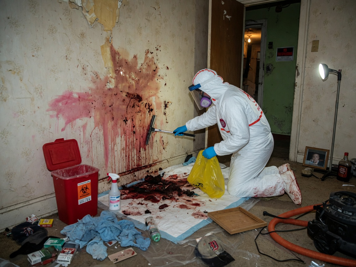 Homicide Cleanup in Grandmont Rosedale