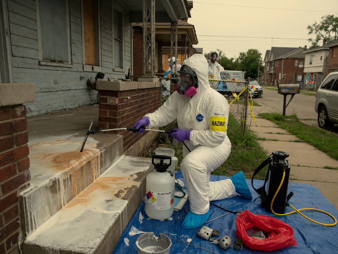 Homicide Cleanup in University District, MI 48221