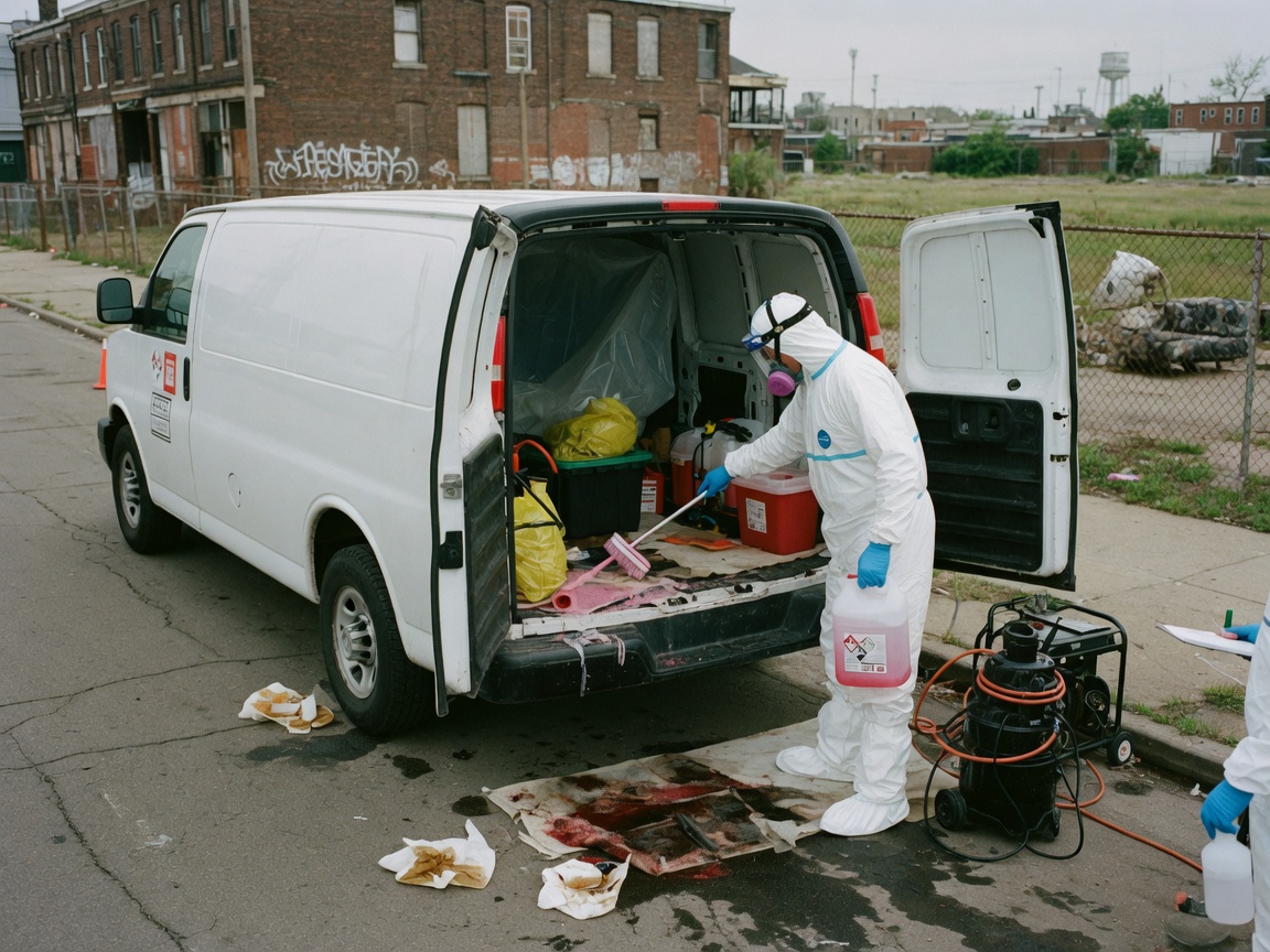 Homicide Cleanup in Midtown